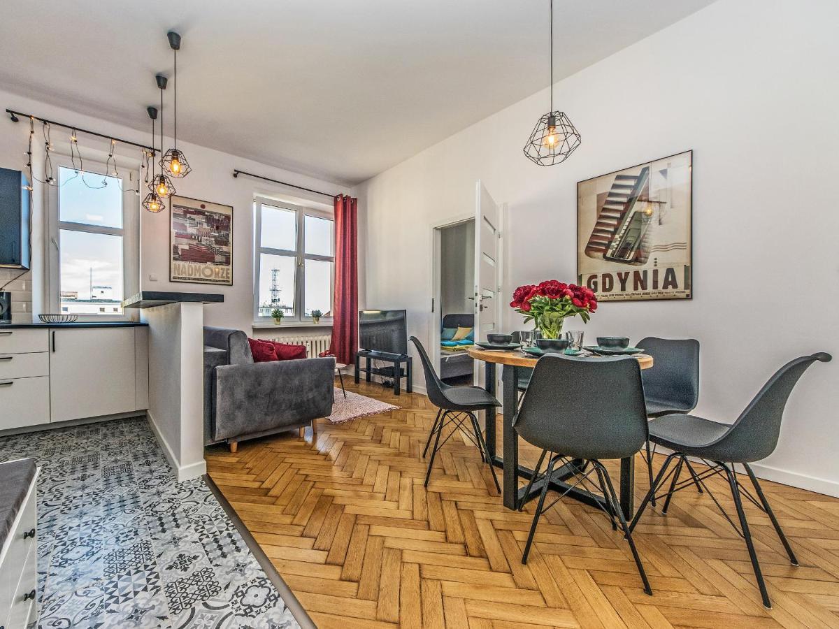 غدينيا 3 Citygo Apartament Skwer Kosciuszki 10 Na 10 المظهر الخارجي الصورة